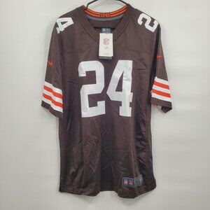 Nike Nick Chubb Brown Cleveland Browns Player Game Jersey Men Size Large NWT